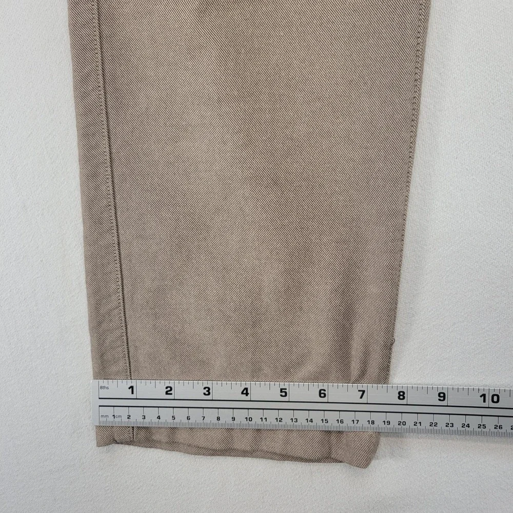 Banana Republic Kentfield Pant Mens 32x32 Tan Khaki Cotton Twill Chino Straight